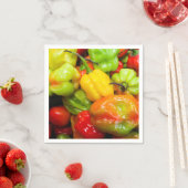 Scotch Bonnet Chili Peppers Servetten (Insitu)