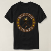 Scotch Drinker & Cigar Smoker Ideal Class Mannen G T-shirt (Design voorkant)