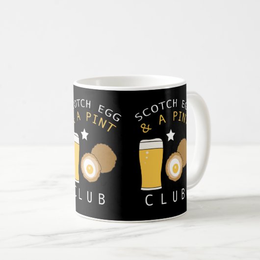 Scotch Egg en een Pint Club Mok (Voorkant rechts)