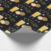 Scotch Egg en een Pint Club Wrapping Paper Cadeaupapier (Hoek)