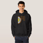 Scotch Egg is zeker een substantieel vlees Hoodie (Voorkant volledig)