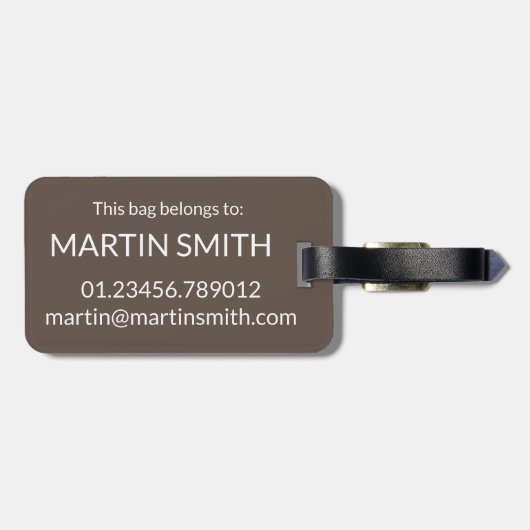 Scotch Egg UK British Food Yorkshire England Bagagelabel (Achterkant horizontaal)