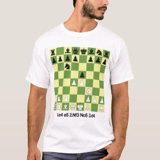 Scotch Game Chess Openingen Shirt Chess Gift
