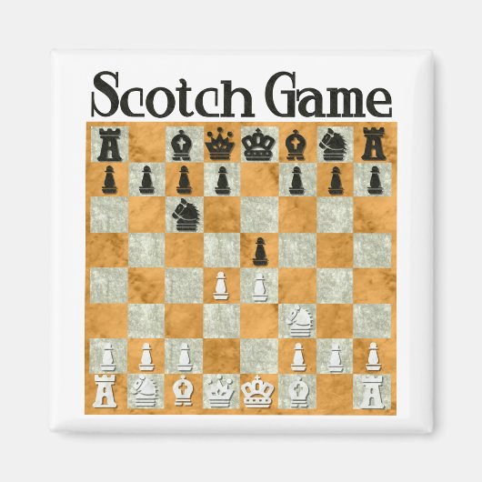 Scotch Game Magneet (Voorkant)