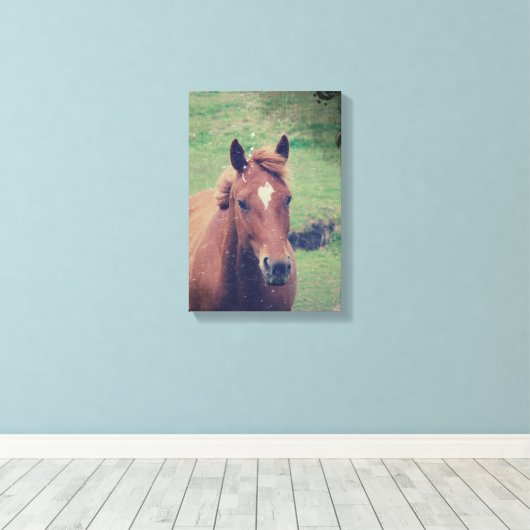 Scotch Grunge Canvas Afdruk (Insitu (Houten vloer))