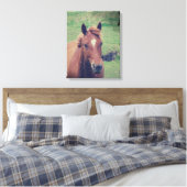 Scotch Grunge Canvas Afdruk (Insitu (Slaapkamer))