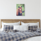 Scotch Grunge Canvas Afdruk (Insitu (Slaapkamer))