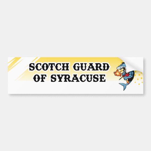 Scotch Guard Bumper Stick Bumpersticker (Voorkant)