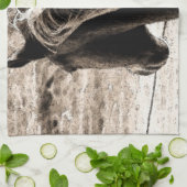 Scotch in Sepia Theedoek (Gevouwen)