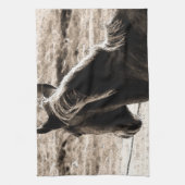 Scotch in Sepia Theedoek (Verticaal)