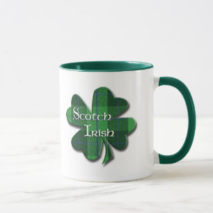 Scotch Irish Pset Shamrock Mok