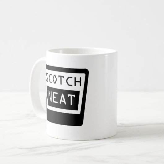 SCOTCH NEAT KOFFIEMOK (Voorkant links)