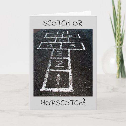 SCOTCH OF HOPSCOTCH-HAPPY BIRTHDAY (IK WEET!) KAART (Voorkant)