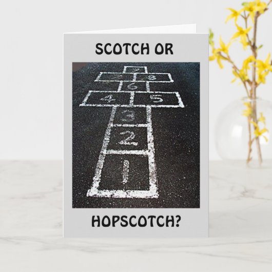 SCOTCH OF HOPSCOTCH-HAPPY BIRTHDAY (IK WEET!) KAART (Gele Bloem)