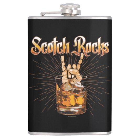 Scotch Rocks Heupfles (Voorkant)
