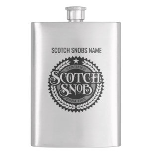 Scotch Snob - grappige whisky drinker Flacon