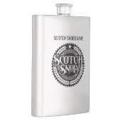 Scotch Snob - grappige whisky drinker Flacon (Rechts)