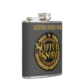 Scotch Snob - grappige whisky drinker Heupfles (Rechts)