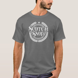 Scotch Snob - grappige whisky drinker T-shirt