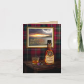 Scotch Whisky Card met jouw tekst en foto Kaart (Voorkant)