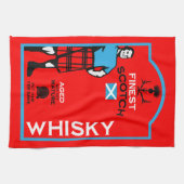 Scotch Whisky Drinker Theedoek (Horizontaal)