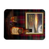 Scotch Whisky Magnet met jouw tekst en afbeelding Magneet (Horizontaal)
