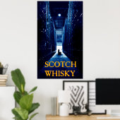 scotch whisky poster (Thuiskantoor)