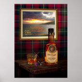 Scotch Whisky Poster met jouw tekst (en Afbeelding (Voorkant)