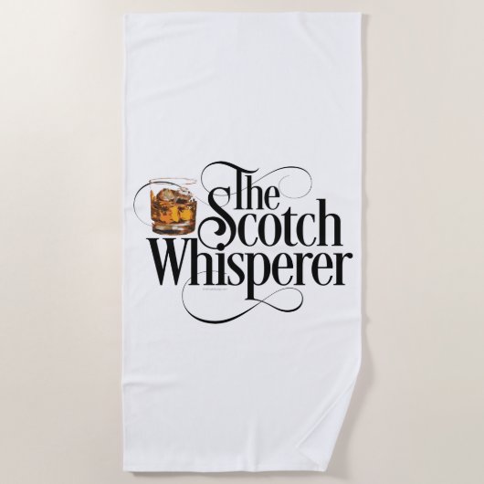 Scotch Whisperer Beach Towel Strandlaken (Voorkant)