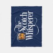 Scotch Whisperer Fleece Blanket Deken (Voorkant)