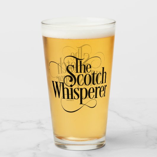 Scotch Whisperer Glas (Voorkant gevuld)