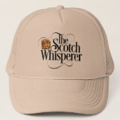 Scotch Whisperer Trucker Hat Trucker Pet (Voorkant)