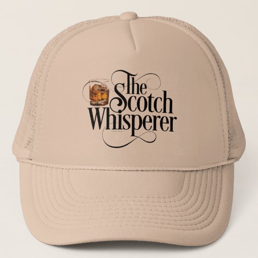 Scotch Whisperer Trucker Hat Trucker Pet (Voorkant)