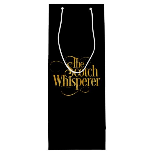 Scotch Whisperer Wijn Cadeautas (Achterkant)