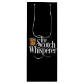 Scotch Whisperer Wine Gift Bag Wijn Cadeautas (Voorkant)