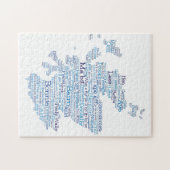 Scotish Slang Word Map Jigzaag Puzzle Legpuzzel (Horizontaal)