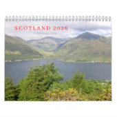 Scotland 2026 calendar kalender (Hoes)