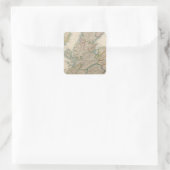 Scotland 3 vierkante sticker (Tas)