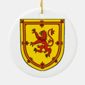 SCOTLAND* Aangepaste kerstversiering Keramisch Ornament (Achterkant)