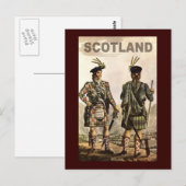 Scotland Art Briefkaart (Voorkant / Achterkant)