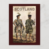 Scotland Art Briefkaart (Voorkant)
