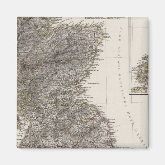 Scotland Atlas Map 2 Magneet (Voorkant)