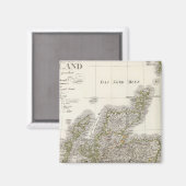 Scotland Atlas Map Magneet (Voorkant / Achterkant)