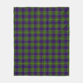 Scotland Ayrshire District Tartan Fleece Deken (Voorkant)