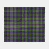 Scotland Ayrshire District Tartan Fleece Deken (Voorkant (Horizontaal))