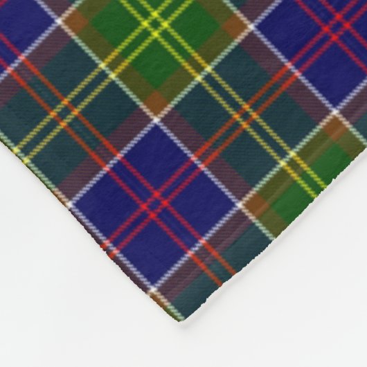 Scotland Ayrshire District Tartan Fleece Deken (Hoek)