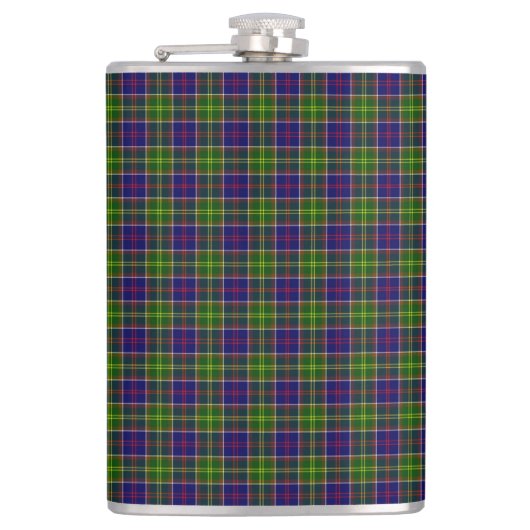 Scotland Ayrshire District Tartan Heupfles (Voorkant)