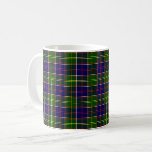 Scotland Ayrshire District Tartan Koffiemok (Voorkant links)