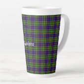 Scotland Ayrshire District Tartan Latte Mok (Rechterhoek)