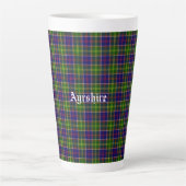 Scotland Ayrshire District Tartan Latte Mok (Voorkant)